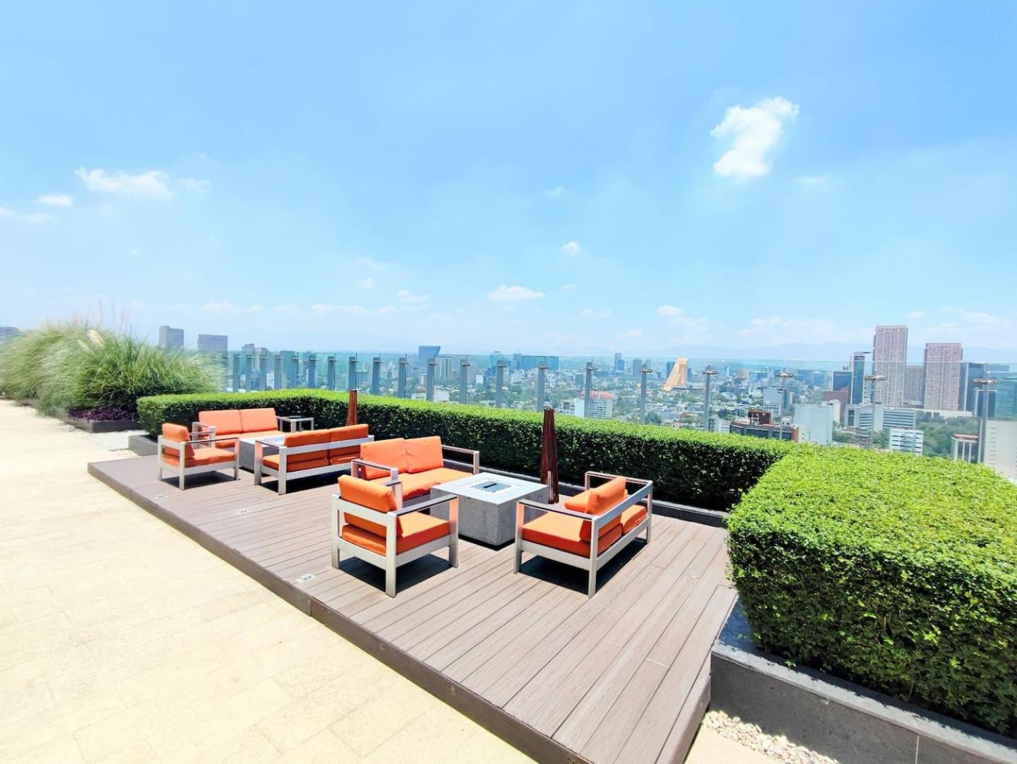 Alluring Views, Luxuriously Appointed In Polanco Mexikóváros Kültér fotó